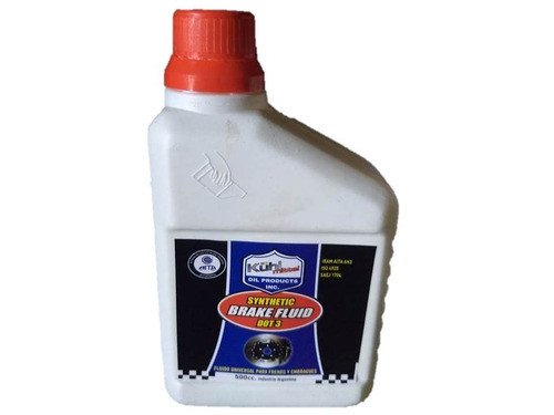 Liquido Para Frenos Brake Fluid X 500cc Tipo 3 X24 Maranello 0