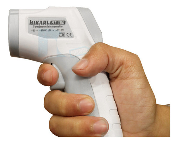 Termômetro Digital Infravermelho Mira Laser Hikari 600 Graus 1