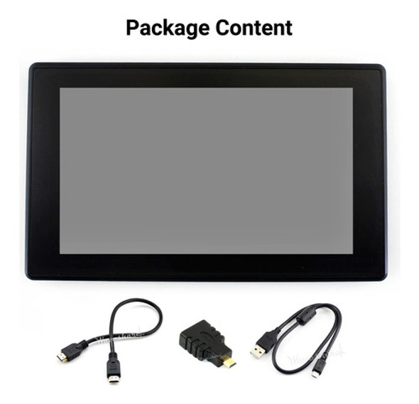 Waveshare Pantalla Tactil Capacitiva Lcd De 7 Pulgadas Compa 1