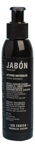 Jabón Cicatrizante Post Tattoo Tatuaje Sir Fausto X 125ml 1