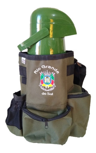 Mateira Para Chimarrão Nylon Para Levar Seu Mate 1 E 2 Litro 0