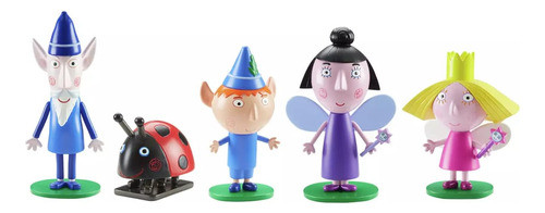 Figuras De Ben Y Holly, Pack De 5 Piezas, Reino Mágico 0