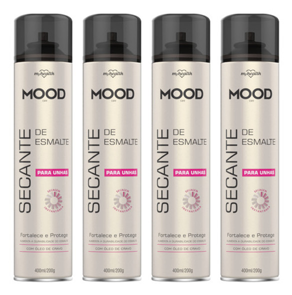 04 Spray Secante De Esmalte Para Unhas Fortalece Protege Top 0