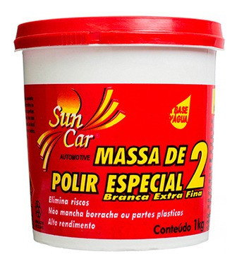 Massa Polir 2 Base Agua 1kg Universal 0