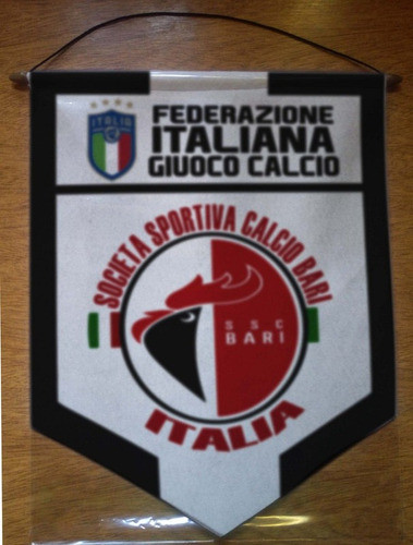 Banderin Paño 40cm Italia Bari 0
