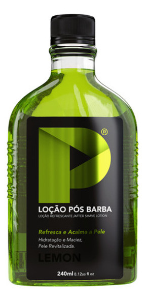 Loção Pós Barba Play Barber 240ml Lemon Bactericida 3 Unidad 1