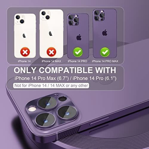 Protector Lente De Camara Para iPhone 14 Pro Max/pro Purpura 1