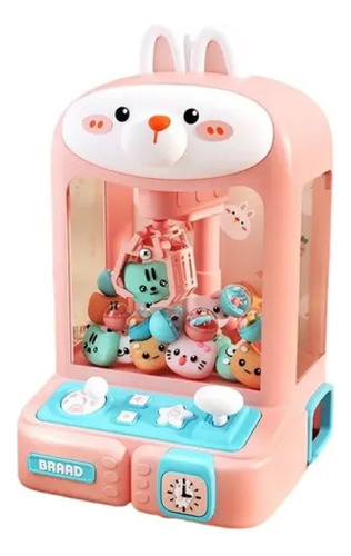 H Máquina De Garra Infantil Brinquedo Mini Jogo Coelho2023 0