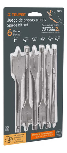 Puntas Truper Espada Y Punta X6 0