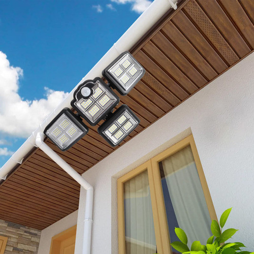 Newnen Luces Solares Para Exteriores De 500 Lm, 198 Luces Le 1