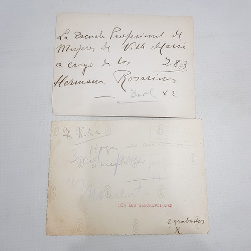 Antiguas Fotos Villa María Córdoba Lote X 2 Mag 60964 1