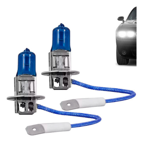 Lampadas Super Branca Lifan 320 Farol Milha H3 Xenon 0