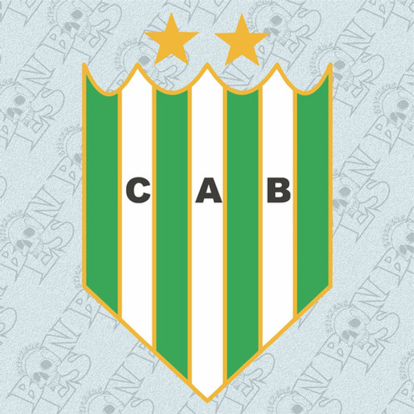 Calco Escudo Banfield Vinilo Plotter Sticker 0