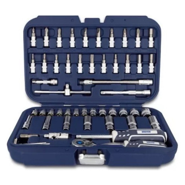 Set Juego De Tubos Con Accesorios Y Puntas Bremen 1/4 53 Pz 1