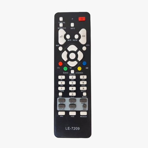 Controle Remoto Tv Digital Le-7209 0