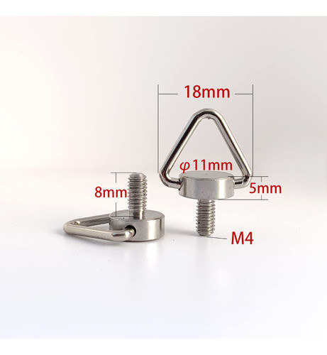 4 Tornillos Gancho Acces. Para Control Remoto Dron Dji 1