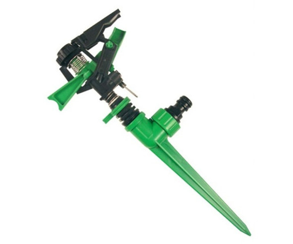 Aspersor Plástico Sectorizable 1/2 Con Estaca Ideal Jardin 0