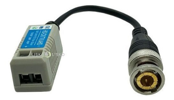 Kit C/ 10 Videos Balun Cftv Ahd Analogico Passivo Bnc 1