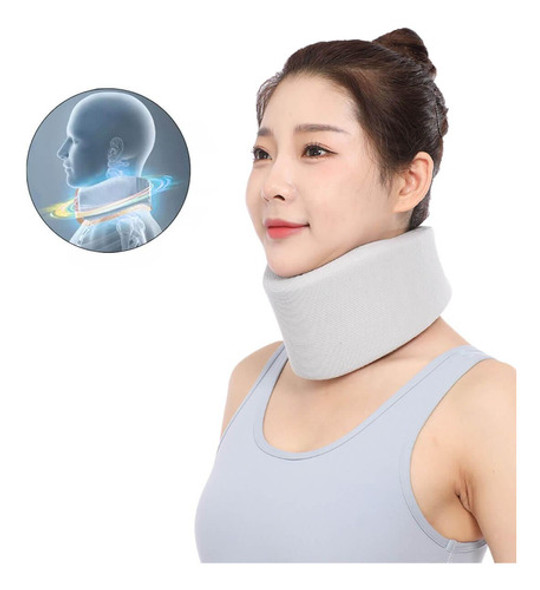 Colar Cervical Espuma Apoio Pescoço Coluna Postura Dormir 0 Colar Cervical Espuma Apoio Pescoço Coluna Postura Dormir 0