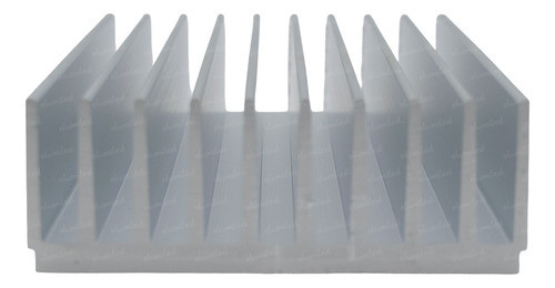 2 Disipadores Leds Aletas 104x200mm Alto 37mm 1