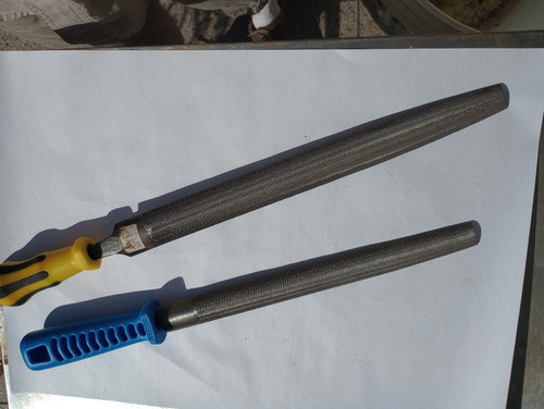 Set 2 Limas Bastarda  Media-caña  Made In Germany  25 Y 30cm 1