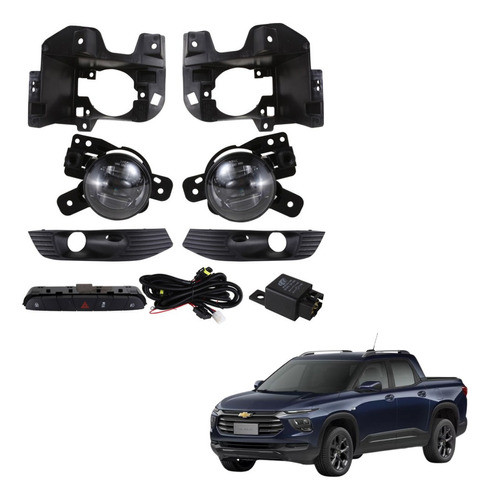 Faros Camineros Específicos Para Chevrolet Montana New 0