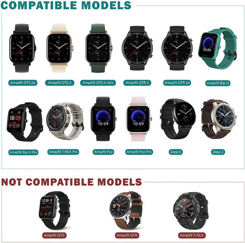 Cable Cargador Para Amazfit Gtr 2 Gts 2 Mini Pop Pro Bip U Z 1