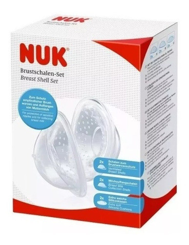 Pezonera Aireadores Recoge Leche Protectores Mamarios Nuk 0