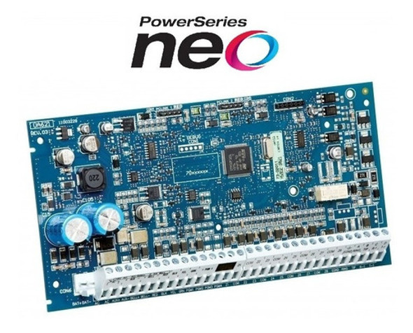 Placa Alarma Dsc Neo Hs2032 Con Sus Resistencias 32 Zonas 0
