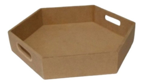 10 Bandeja Exagonal 25x25 Cm 0