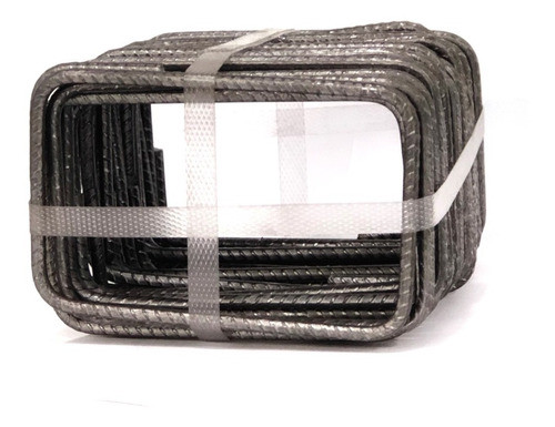 Estribos Hierro 6mm 15x30 X 10 Un. 0