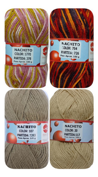 Lana Lho Nachito Combo 10 Ovillos 0