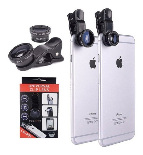 Lente Universal Para Celular iPhone Samsung LG Nokia Sony 0
