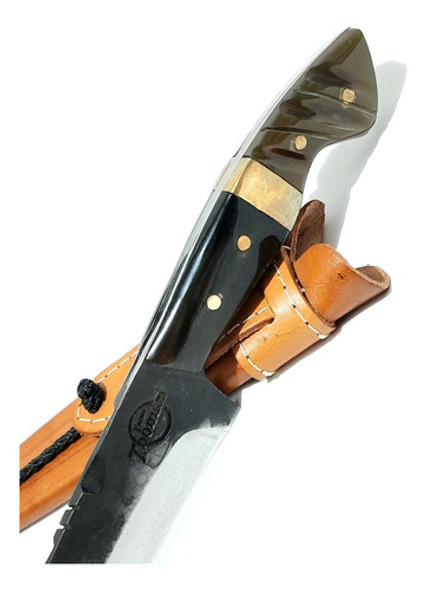 Faca Para Churrasco 8'' Campeira Gaúcha Thomazi 538 Chifre 1