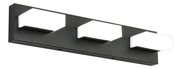 Luminárias Vanity Light Aipsun Black Modern Bathroom 24w Led 0