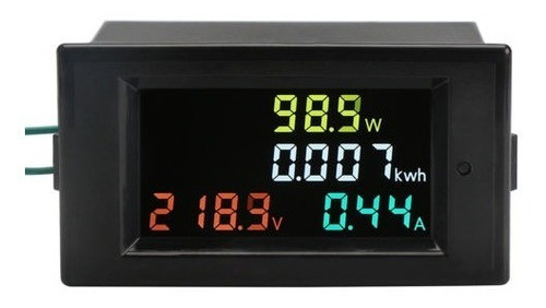 Ca Digital Multímetro Voltímetro Amperímetro 80-300v 0-100a 1