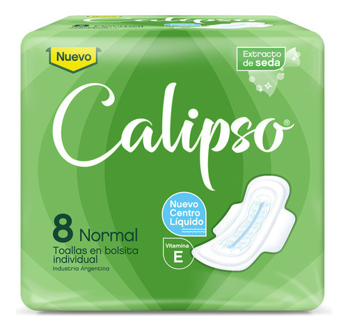 Pack Toallas Femeninas Calipso Normal Con Gel 1