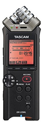 Tascam Dr 22wl Portable Handheld Recorder With 0