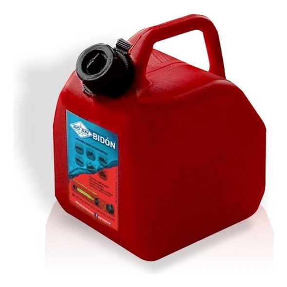 Bidón De Combustible 5 Litros Con Pico Vertedor 0
