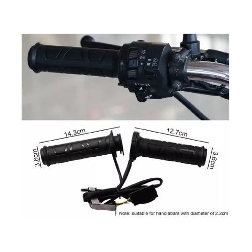 Calienta Puños Moto Manoplas Calefaccionados Regulables 1