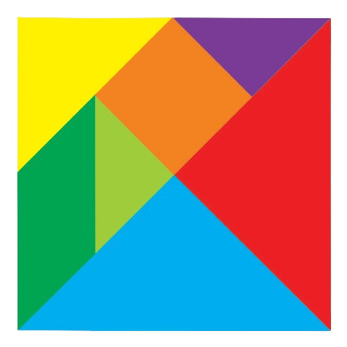 24 Tangram Imantado 15 X 15 0