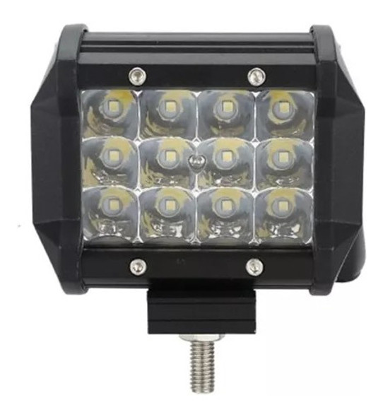 Faro Barra Auxiliar Led 12 Led 36w Spot Blanco Off Road 4x4 0
