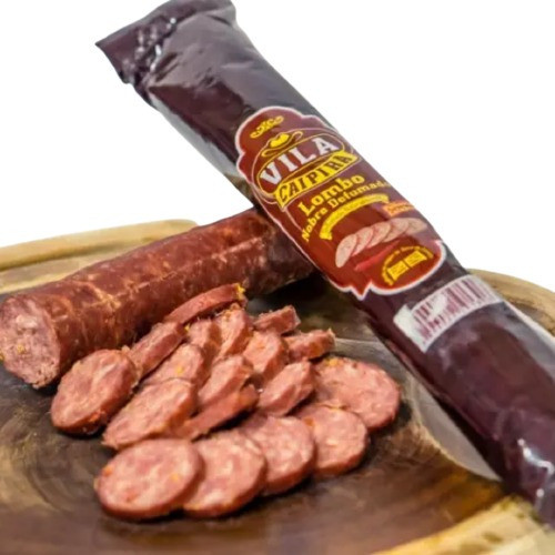 Salame Lombo Nobre C/ Azeitonas  Vila Caipira 400g Kit C/5 1
