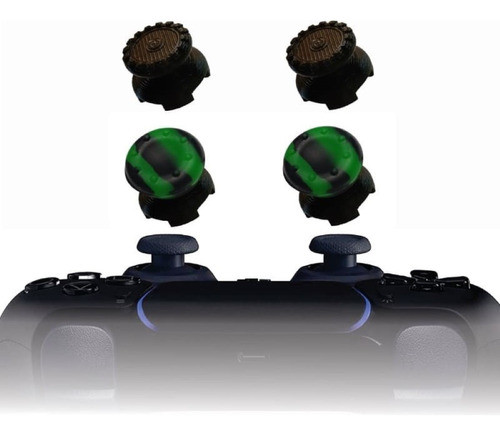 Kontrol Freek Ps5 Compativel Playstation Camo Verde Preto 1