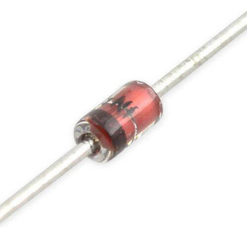 Diodo Zener 43v 1w 1n4755a 43 Volts Do-41 Pack X10 Unidades 1