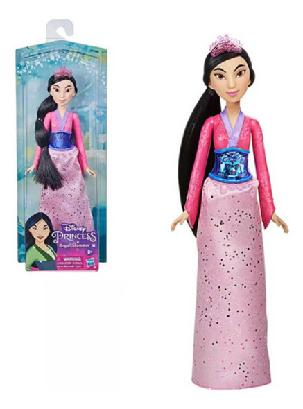 Muñeca Disney Princesa Mulán - Royal Shimmer - Hasbro 0