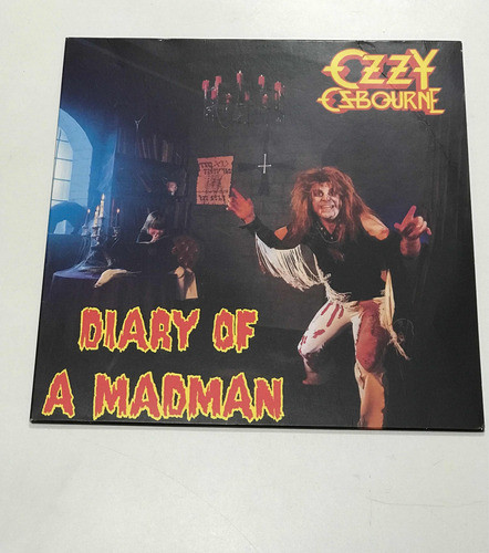 Lp Vermelho- Ozzy Osbourne ( Diary Of A Madman, Importado ) 0