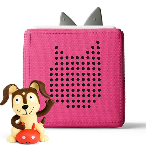 Toniebox Starter Set Con Puppy Rosa, Aprende Y Juega 0