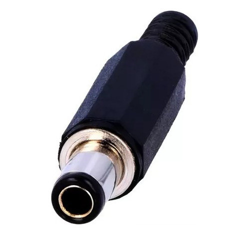 Ficha Conector Plug Hueco Fuente Alimentación 2.5 X 5.5 0