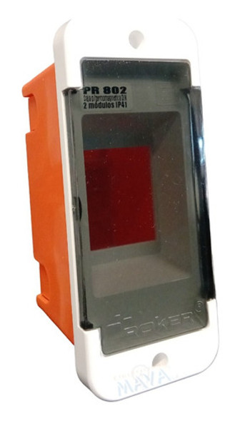 Tablero Caja Termica 2 Bocas Embutir Roker Pr802 0
